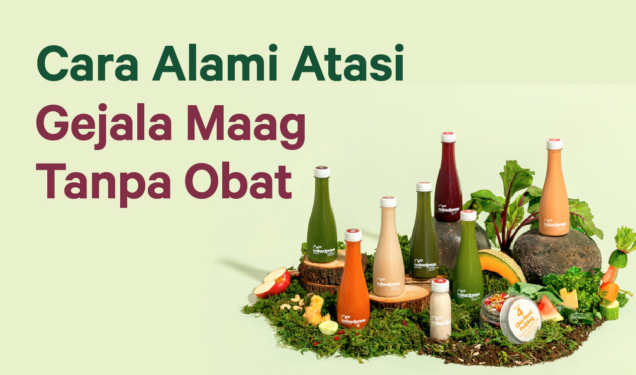 Cara Alami Atasi Gejala Maag GERD Tanpa Obat | Nakedpress