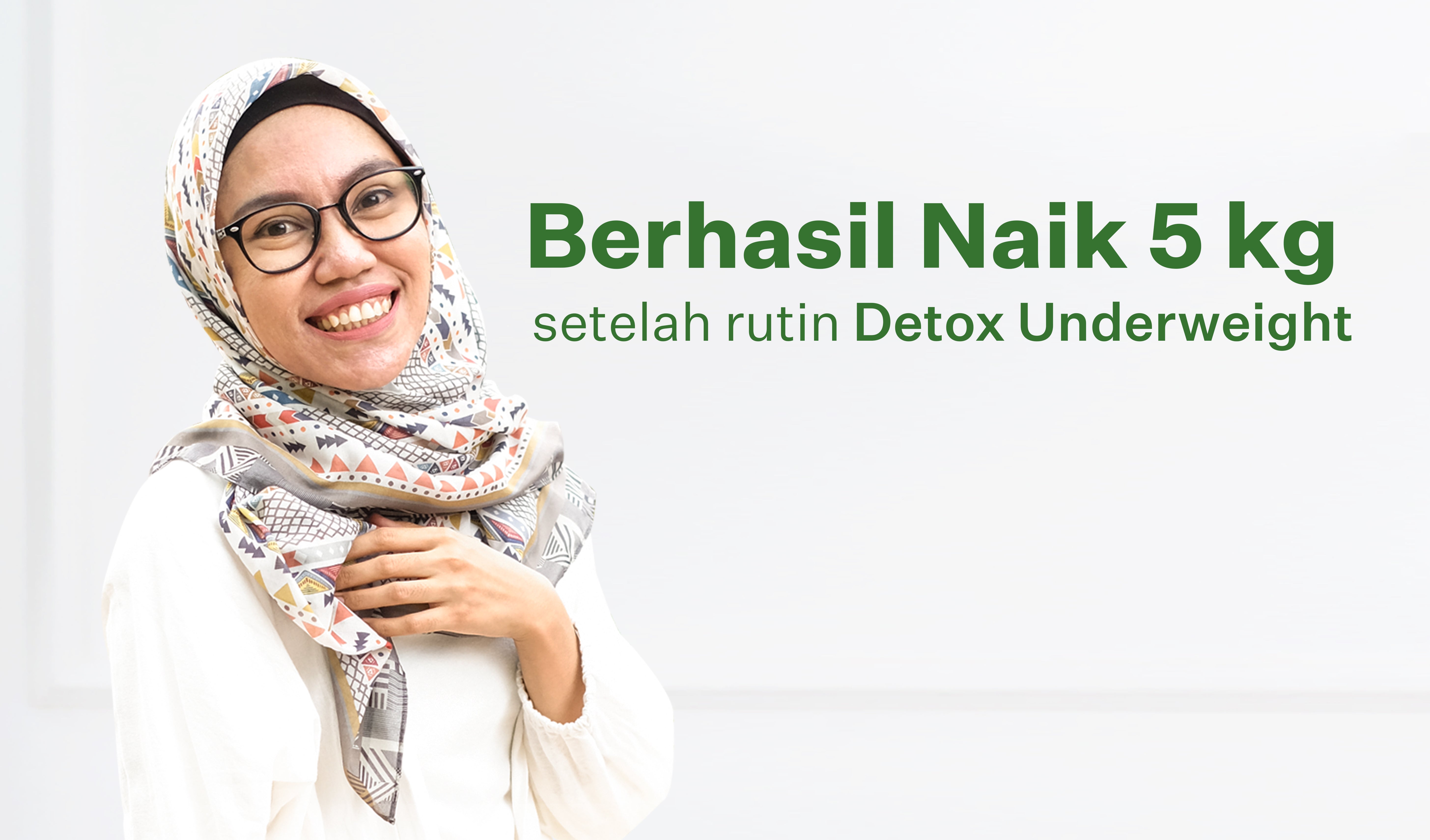 Amalia, Berhasil Naik 5kg Setelah Detox Underweight