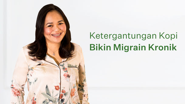 Desie Sari, Ketergantungan Kopi Bikin Migrain Kronik