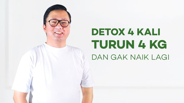 Fajar Setiawan, Detox 4 Kali Turun 4kg dan Tidak Naik Lagi