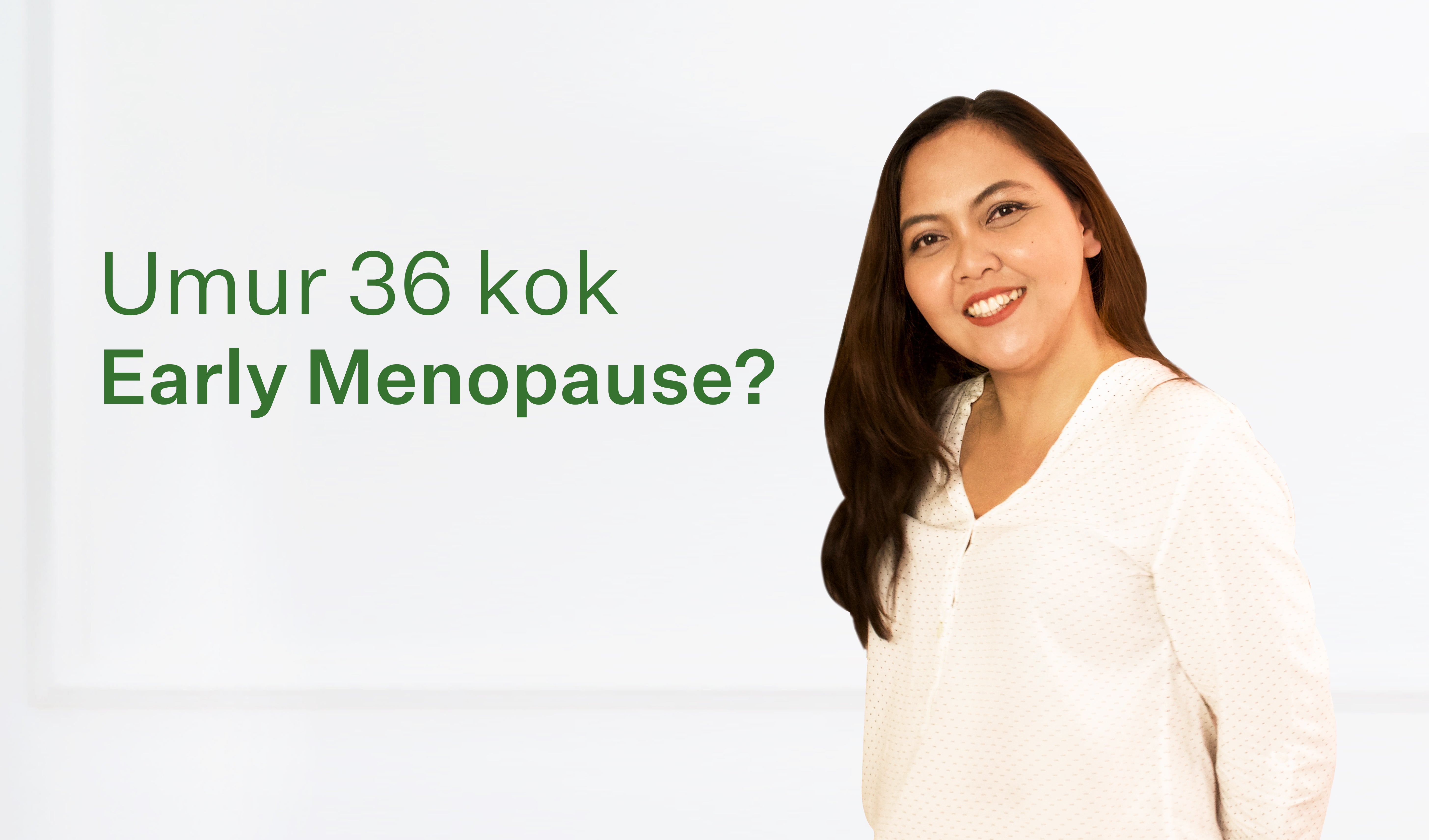 Kinan Asneta, Umur 36 kok Early Menopause?