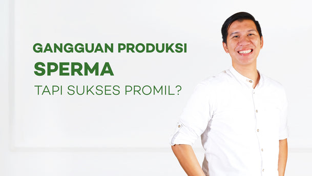 Regaf Piliang, Gangguan Produksi Sperma Tapi Sukses Promil?