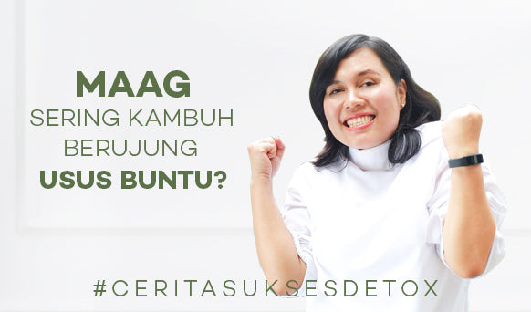 Vitriati Hartika, Maag Sering Kambuh Berujung Usus Buntu