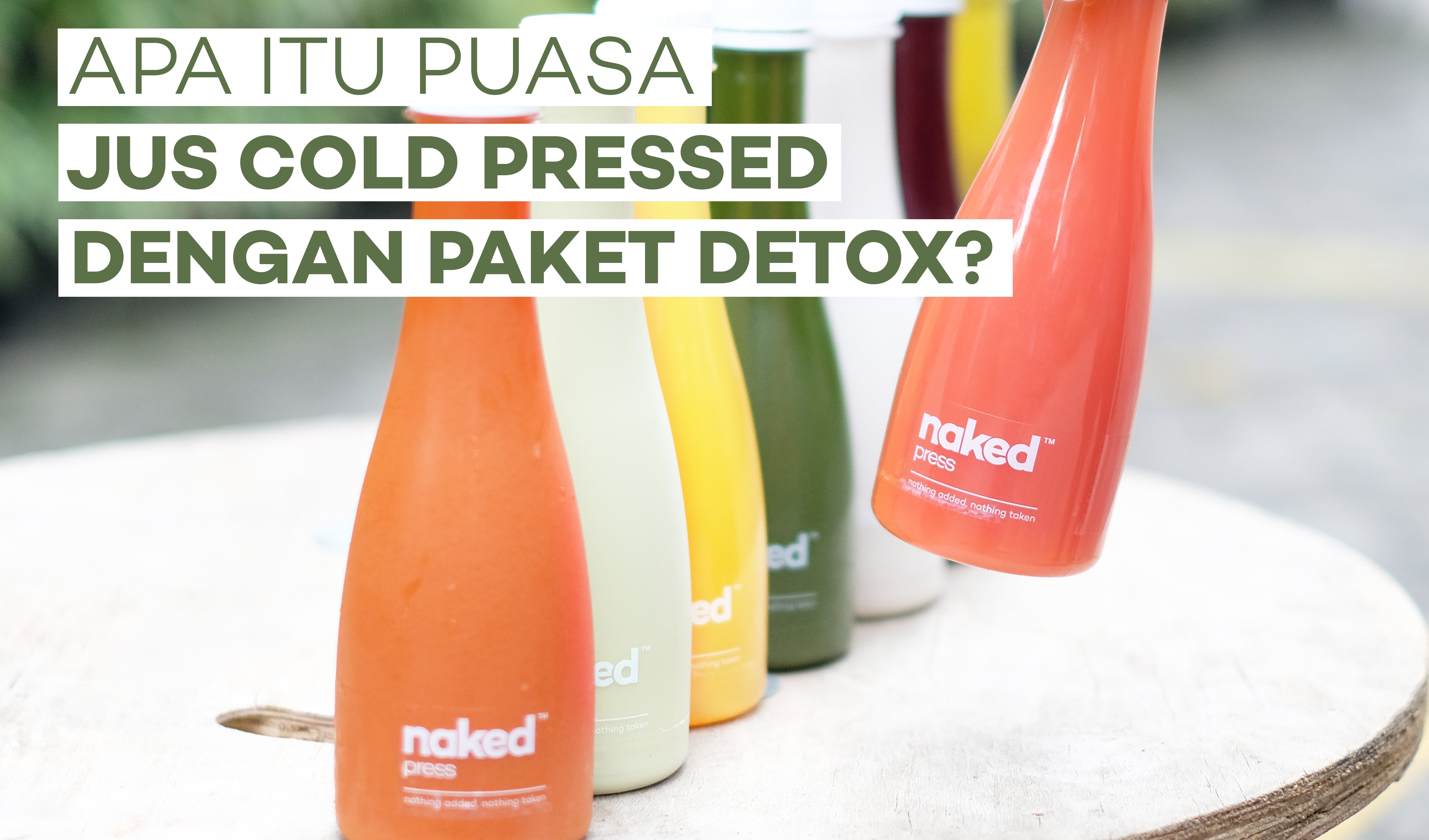 Apa Itu Puasa Jus Cold Pressed