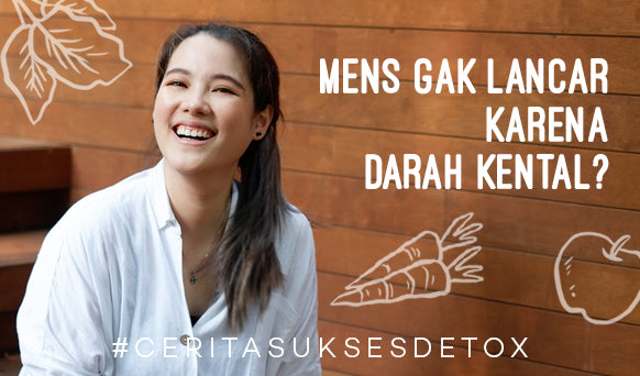 Glenda Karina, Menstruasi Gak Lancar Karena Darah Kental