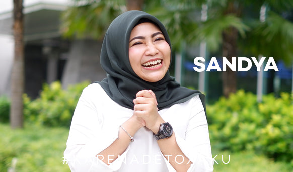 Sandya Dipta, Lancar Buang Air Besar