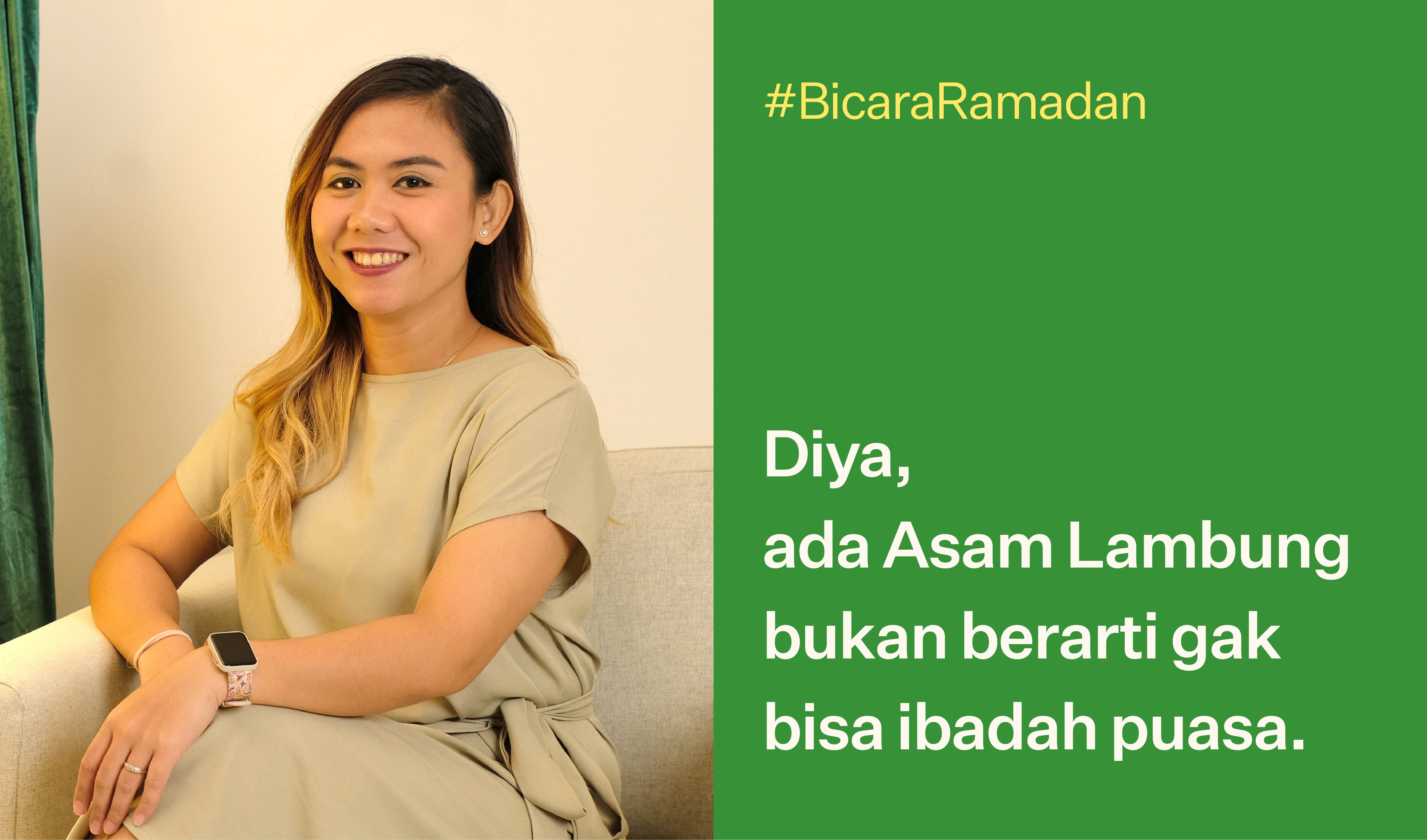 Diya, Ada Asam Lambung Bukan Berarti Gak Bisa Ibadah Puasa