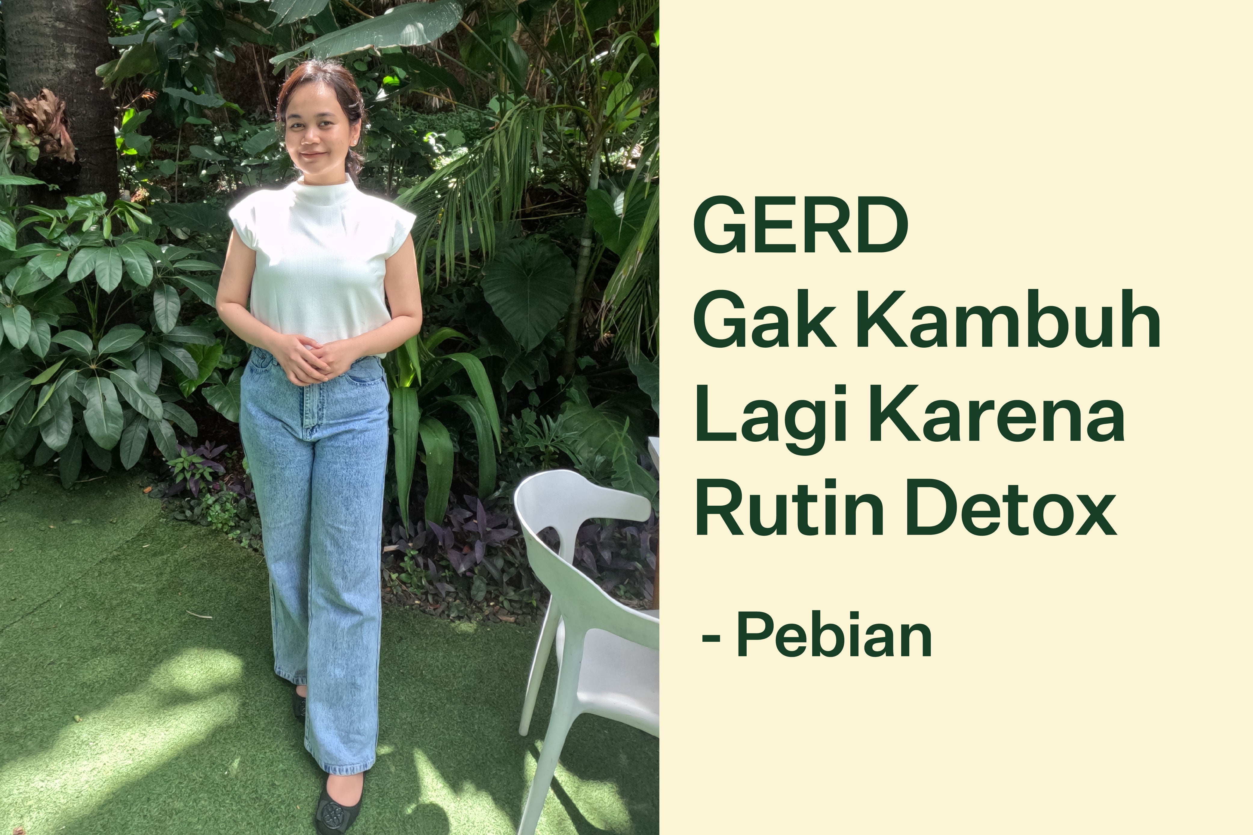 Kisah Pebian yang Sembuh dari GERD karena Rutin Detox