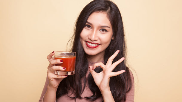 manfaat dan khasiat minum jus tomat
