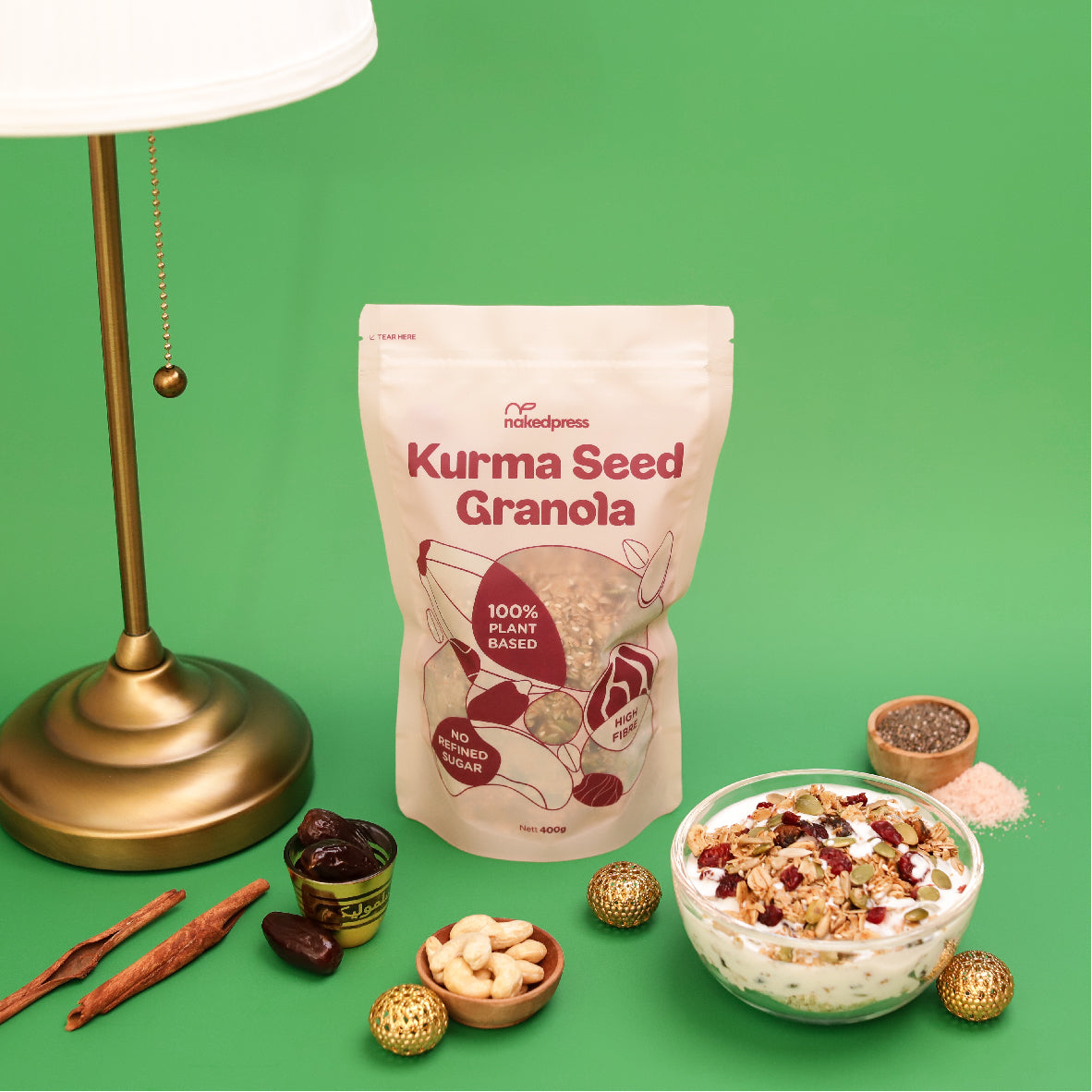 Kurma Seed Granola 400gr